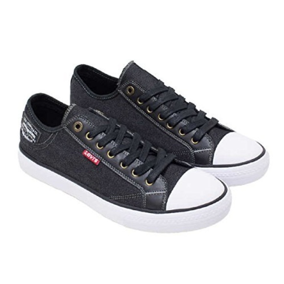Levi's Other - Levi's Mens Stan Buck Black Denim  Sneakers B